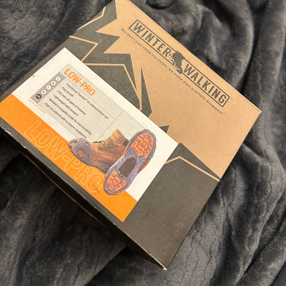 Winter walking low pros